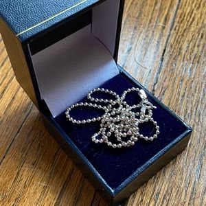 18 inch sterling silver ball chain necklace